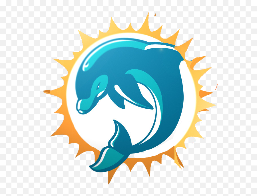 Secondary Actually Has - Symbol Transparent Dolphin Logo Png,Miami Dolphins Logo Png