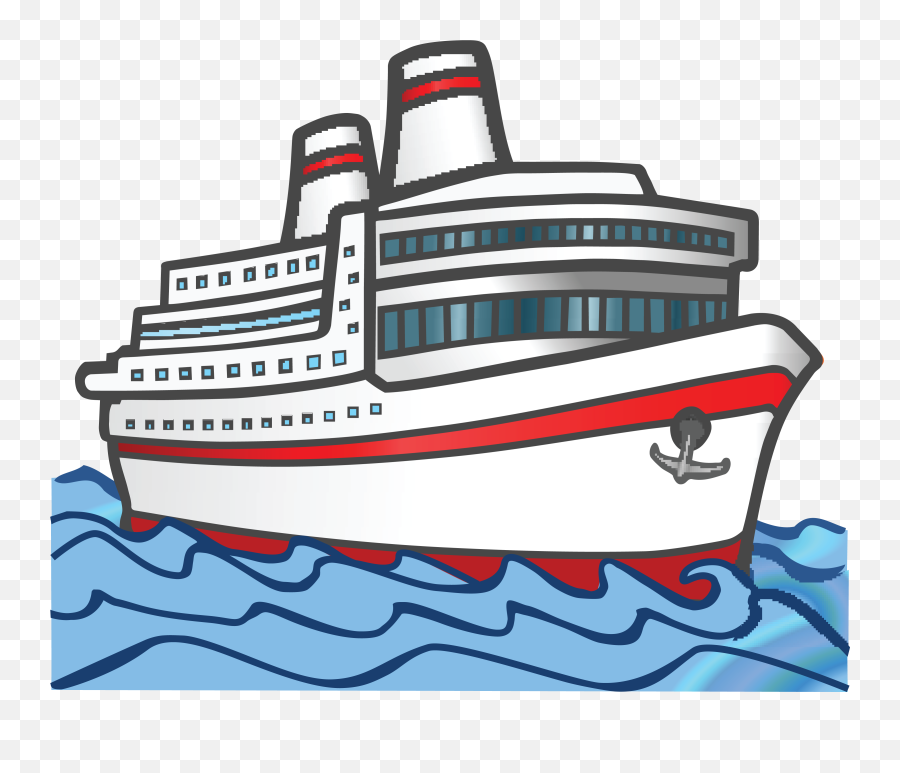 Cruise Clipart Liner - Ship Clipart Png,Cruise Ship Transparent