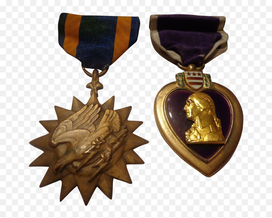Wwii Medals Navy Marine Corps Pilot - Cost Of Poverty Experience Png,Purple Heart Medal Png
