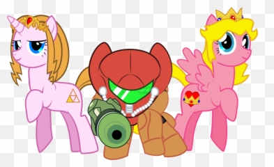 Download Princess Peach Clipart Zelda - Pony And png