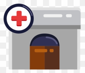 Hospital Building Icon - Transparent PNG u0026 SVG Vertical