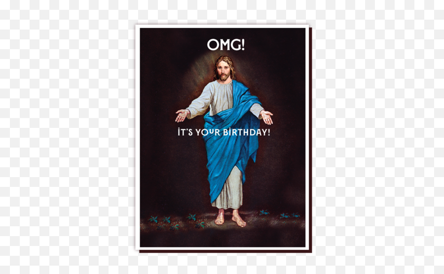 U0027omgu0027 Birthday Card - Picture Frame Png,Omg Transparent
