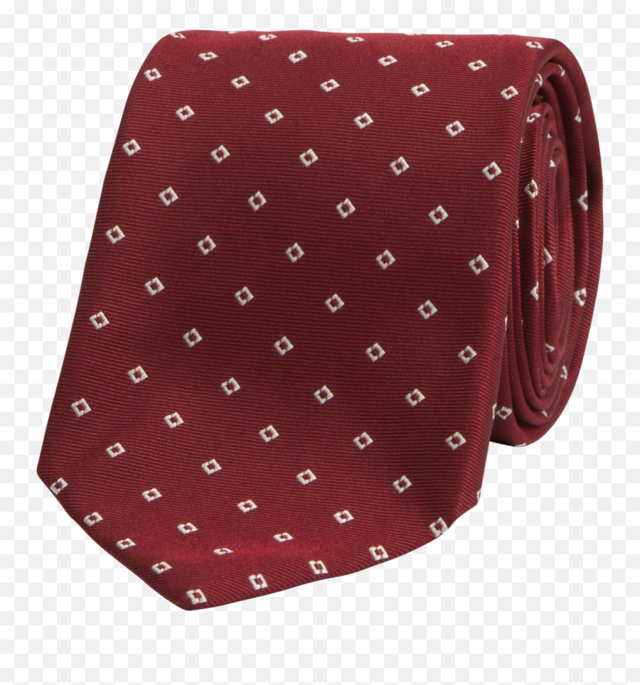 Red Square Silk Tie Rose U0026 Born - Polka Dot Png,Red Square Png