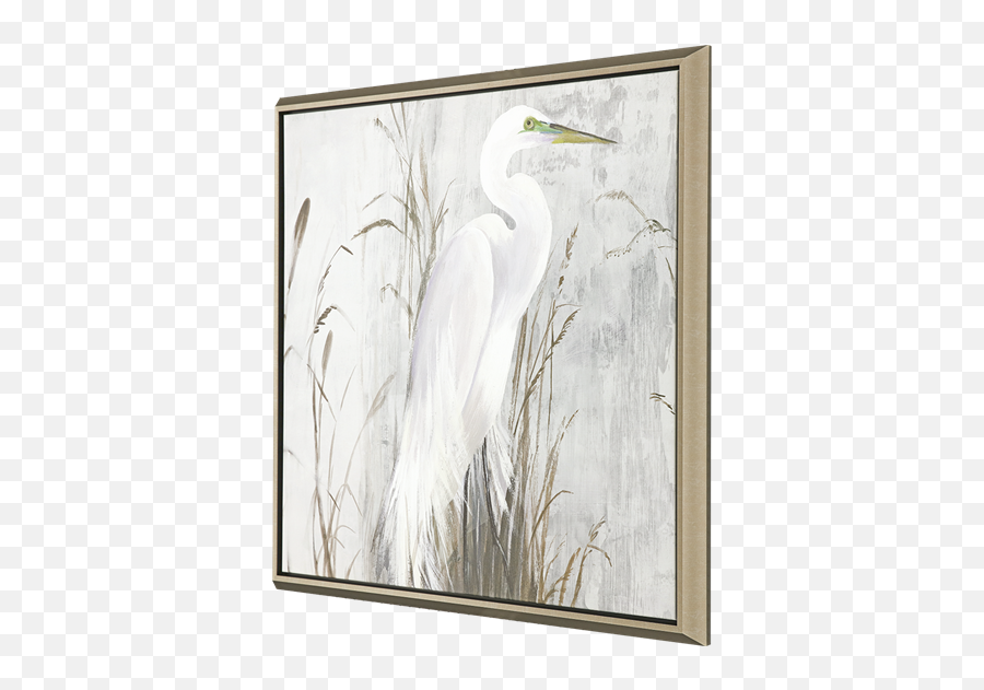 Paragon - Heron In The Reeds Poster Frame Png,Heron Icon