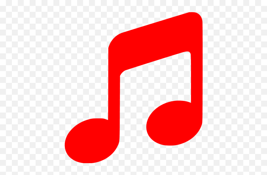 Red Music 2 Icon - Transparent Red Music Icon Png,Asthetic Phone Icon