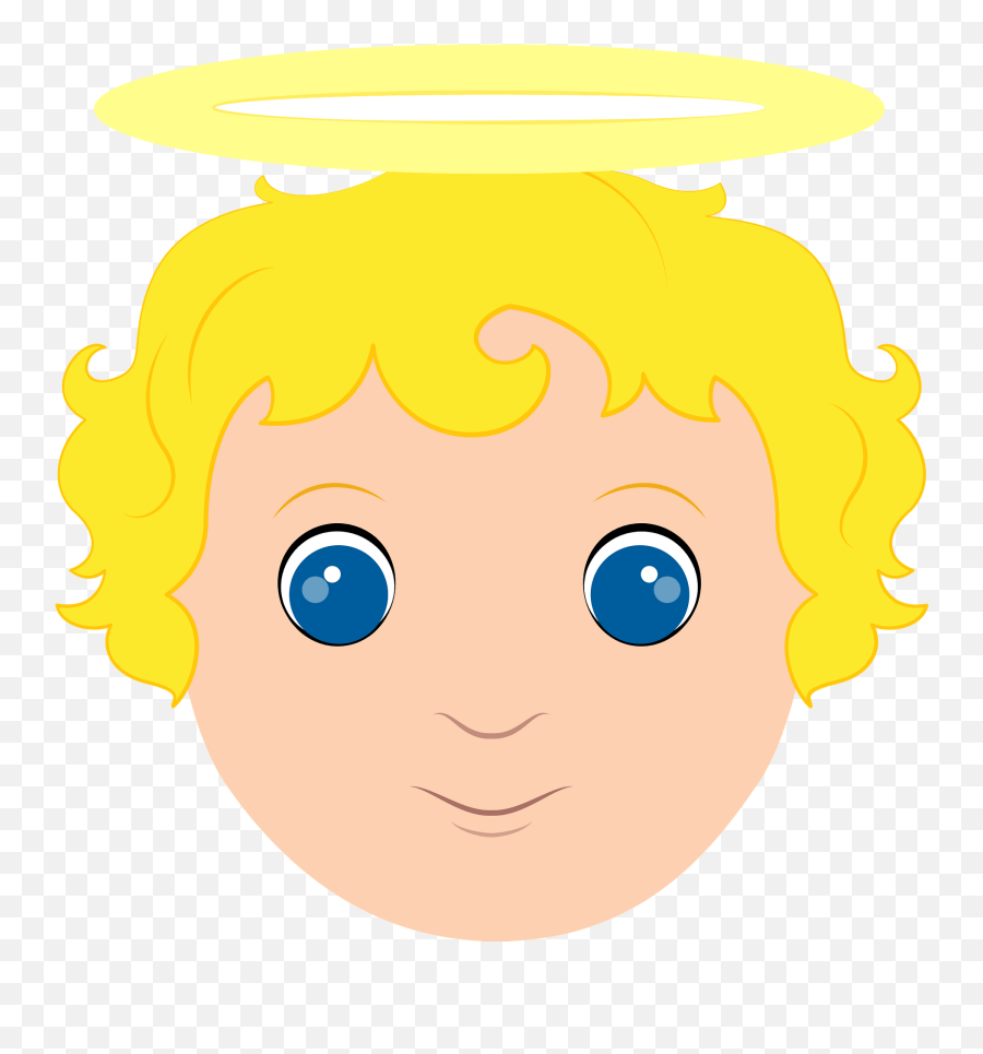 Angel Face Clipart - Happy Png,Angel Face Icon