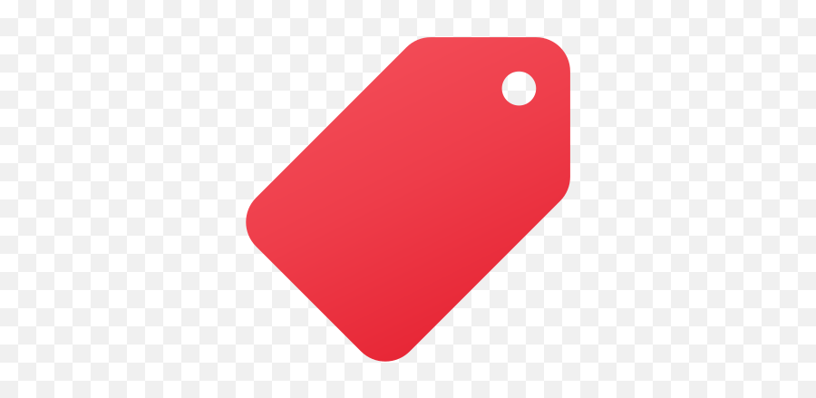 Tag Icon - Red Label Icon Png,Free Tag Icon