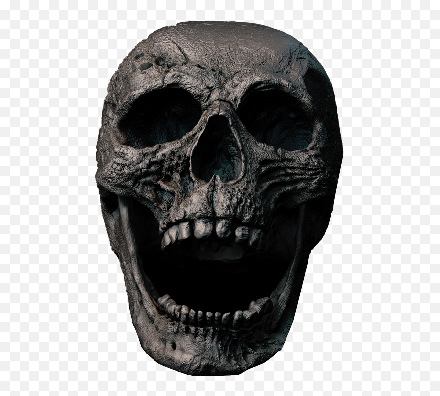 Png Free Scary Skulls - Scary Skeleton Face Png,Skull Png Transparent