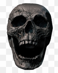 Png Free Scary Skulls - Skeleton Face