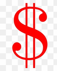 Dollar Png Images Icon Cliparts - Download Clip Art Dollar Sign Vector Red