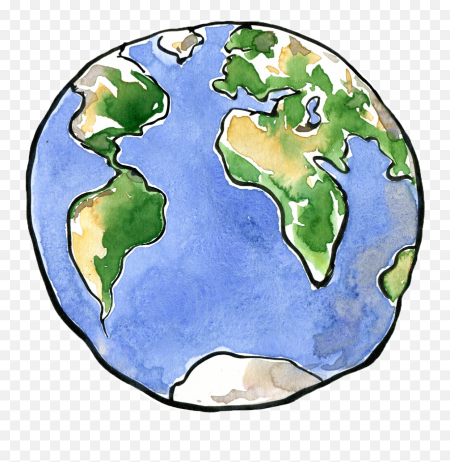 Earth Cartoon Png Download - Earth Cartoon Drawing Png,Earth Clipart Png