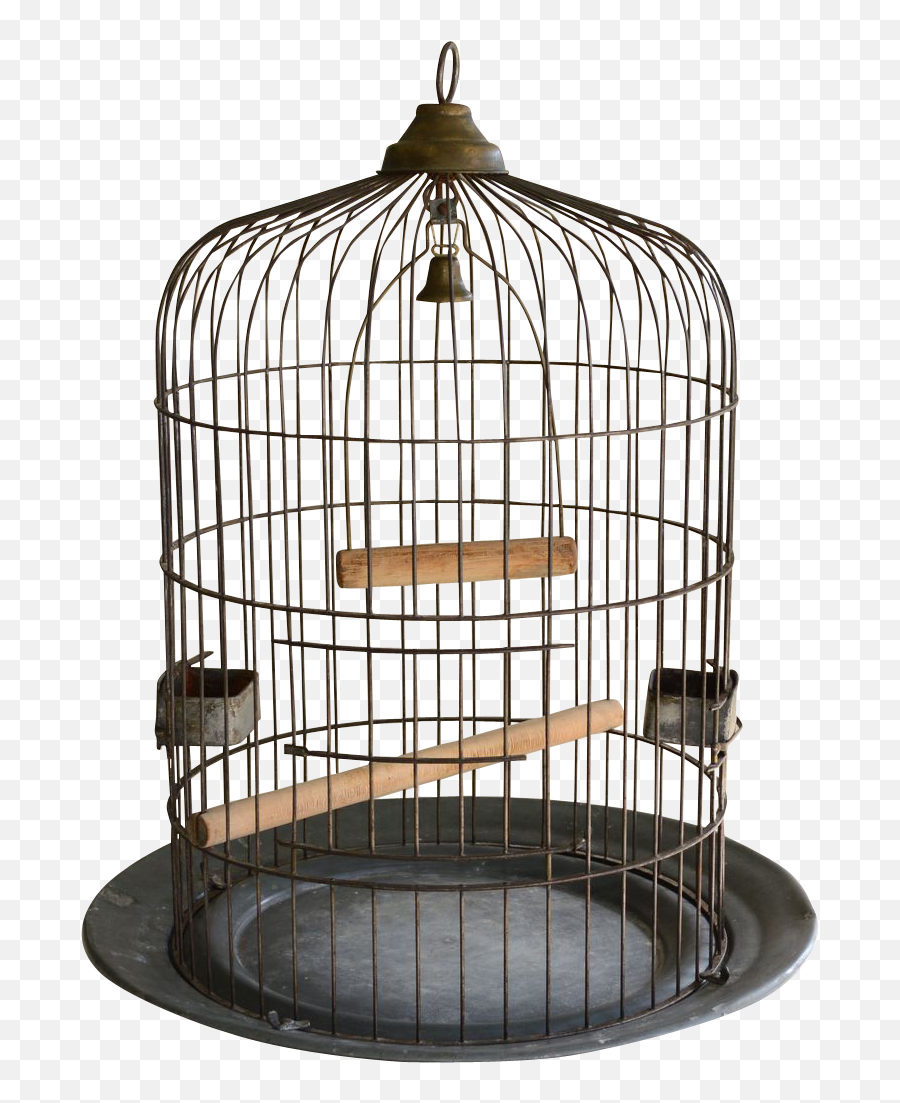 Download Hd Large Antique Birdcage O - Vintage Bird Cage Png Open Bird Cage,Cage Png