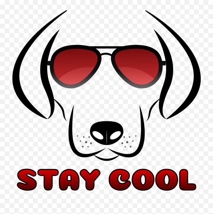 Stay Cool Dog Puppy - Free Image On Pixabay Black And White Clipart Dog Png,Cool Png Images