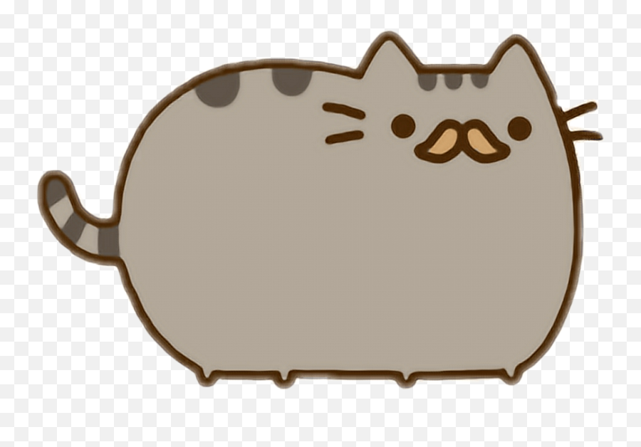 Freetoedit Scmustache 311869373030211 By Morenojelaena - Pusheen Haters Gonna Hate Png,Cat Icon Ico