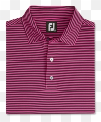 Striped Golf Polo For Men Footjoy - Solid Png,Icon Merc Glove