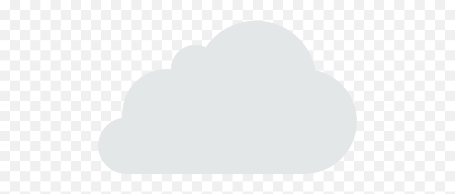 Cloud - Free Weather Icons Patron Nuage À Imprimer Png,White Cloud Icon Png