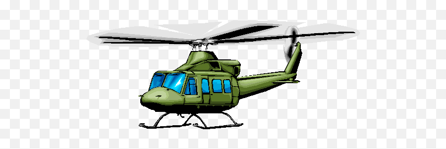 Helicopter Clipart Gif - Clip Art Library Heli Bell 412 Png,Military Helicopter Icon