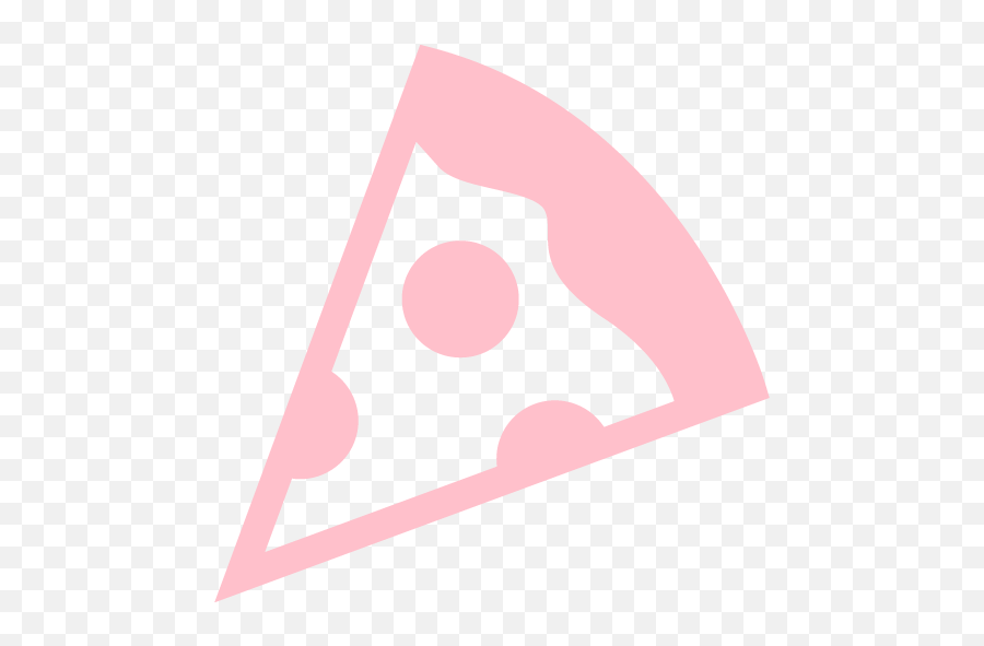 Pink Pizza 3 Icon - Free Pink Food Icons Pizza Icon White Png,Pizza Box Icon