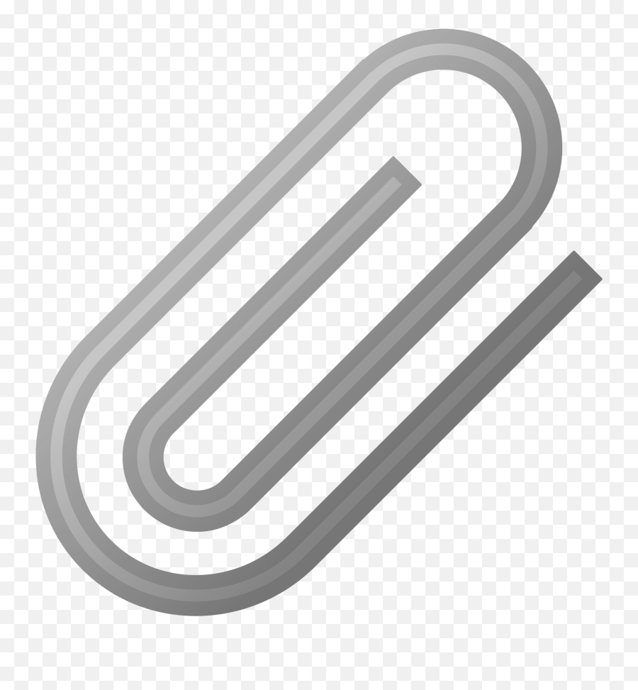 Paperclip Emoji Clipart Free Download Transparent Png - Paperclip Emoji,Paperclip Attachment Icon
