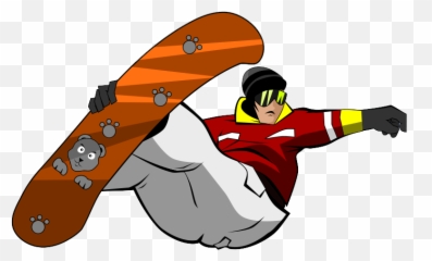 Download - Snowboarding Clipart Transparent png