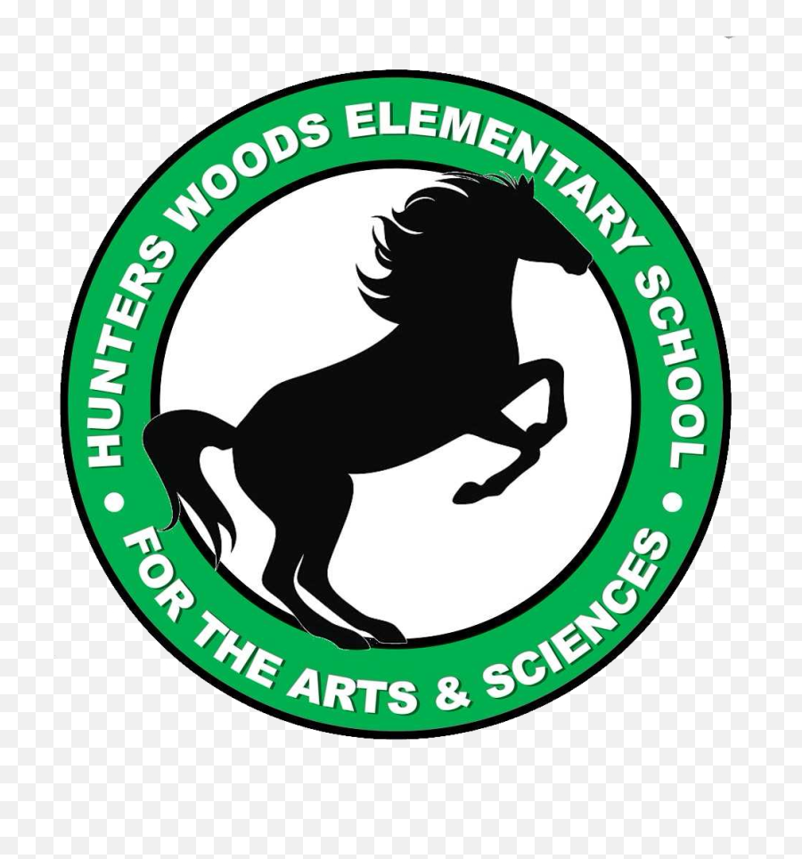 Hunters Woods Elementary School Home Of The Mustangs - Language Png,Mustang Icon