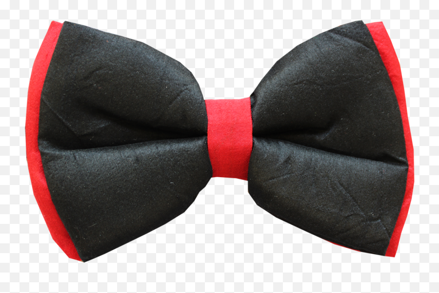 Black U0026 Red Double Layered Silk Dog Bow Tie Adjustable - Headband Png,Red Bow Tie Png