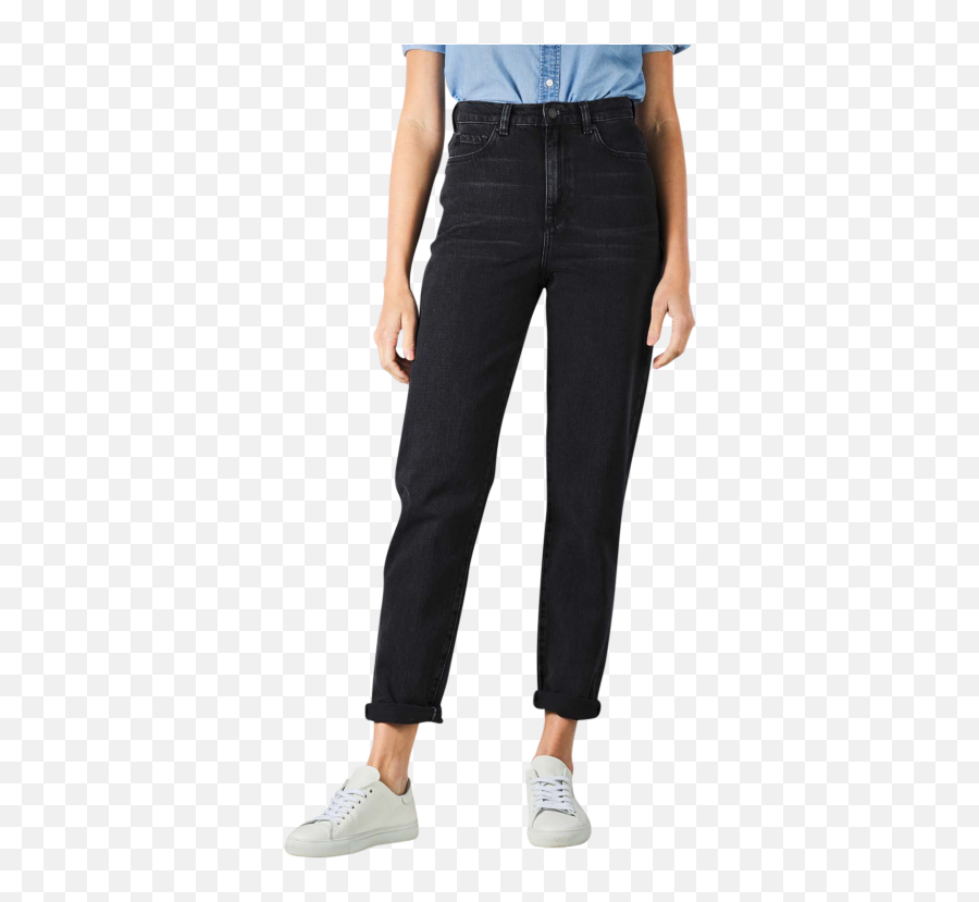 Armedangels Mairaa Jeans Mom Fit In Black Jeansch Png Wedgie Icon Classic