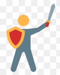 Courage Icon In Color Style Png