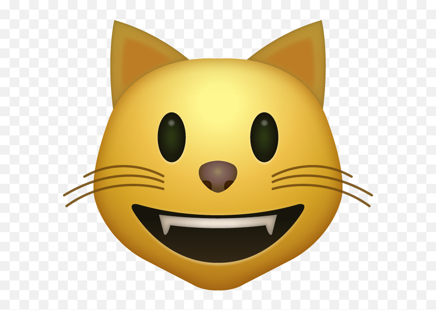 Cat Emoji Png Transparent Files - Transparent Background Cat Emoji,Laughing Emoji Transparent