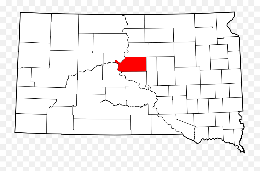 Dateimap Of South Dakota Highlighting Sully Countysvg - Oglala Lakota County South Dakota Map Png,Sully Png