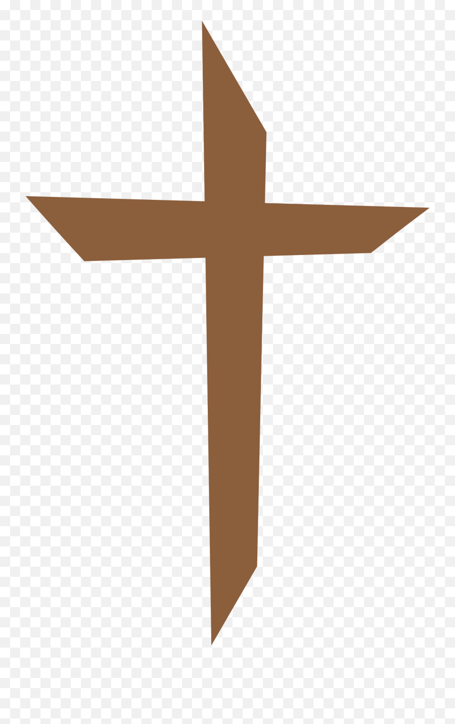 Free Transparent Cross Clipart - Brown Cross Clipart Png,Christian Cross Png