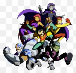 Teen Titans Transparent Png - Background