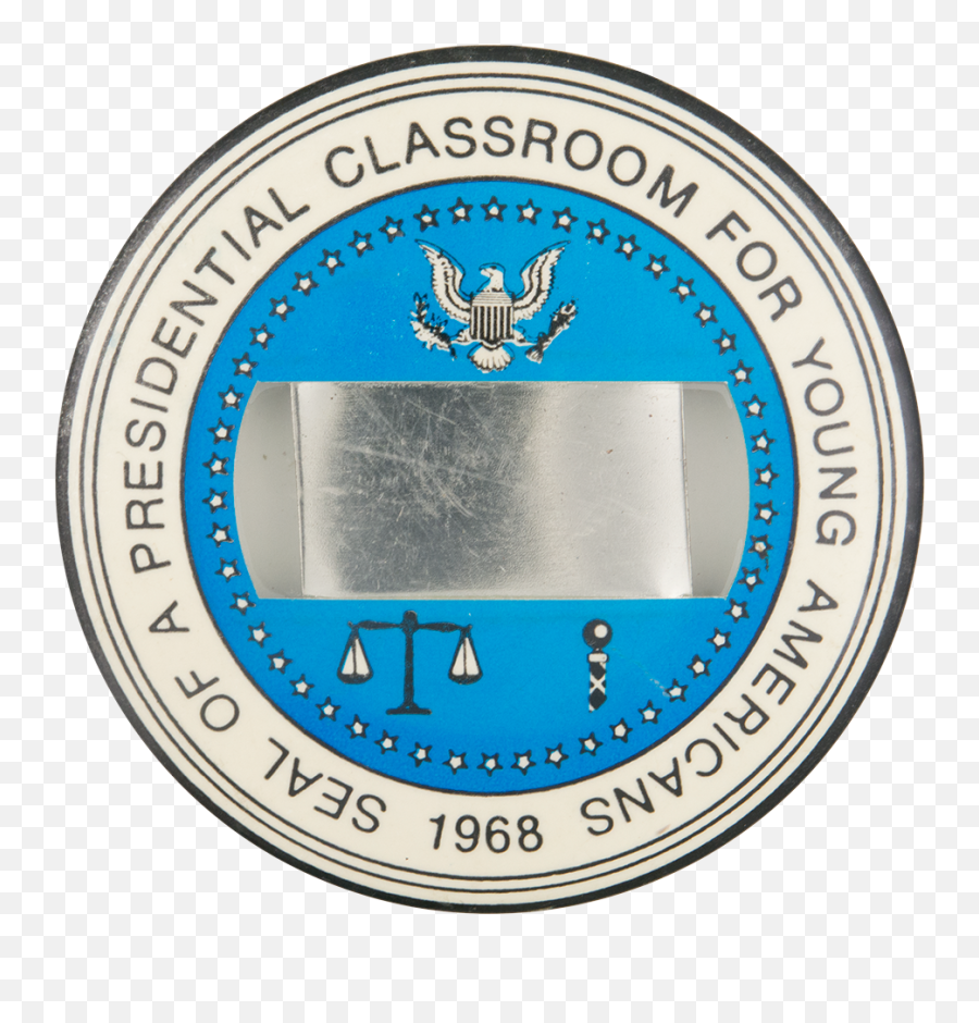 Seal Of A Presidential Classroom Busy Beaver Button Museum - South African Institute Of Architects Png,Presidential Seal Png