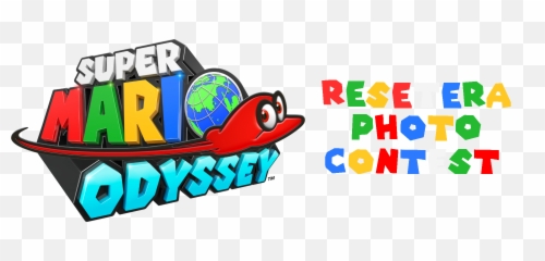 Super Mario Odyssey Logo Png Svg Black