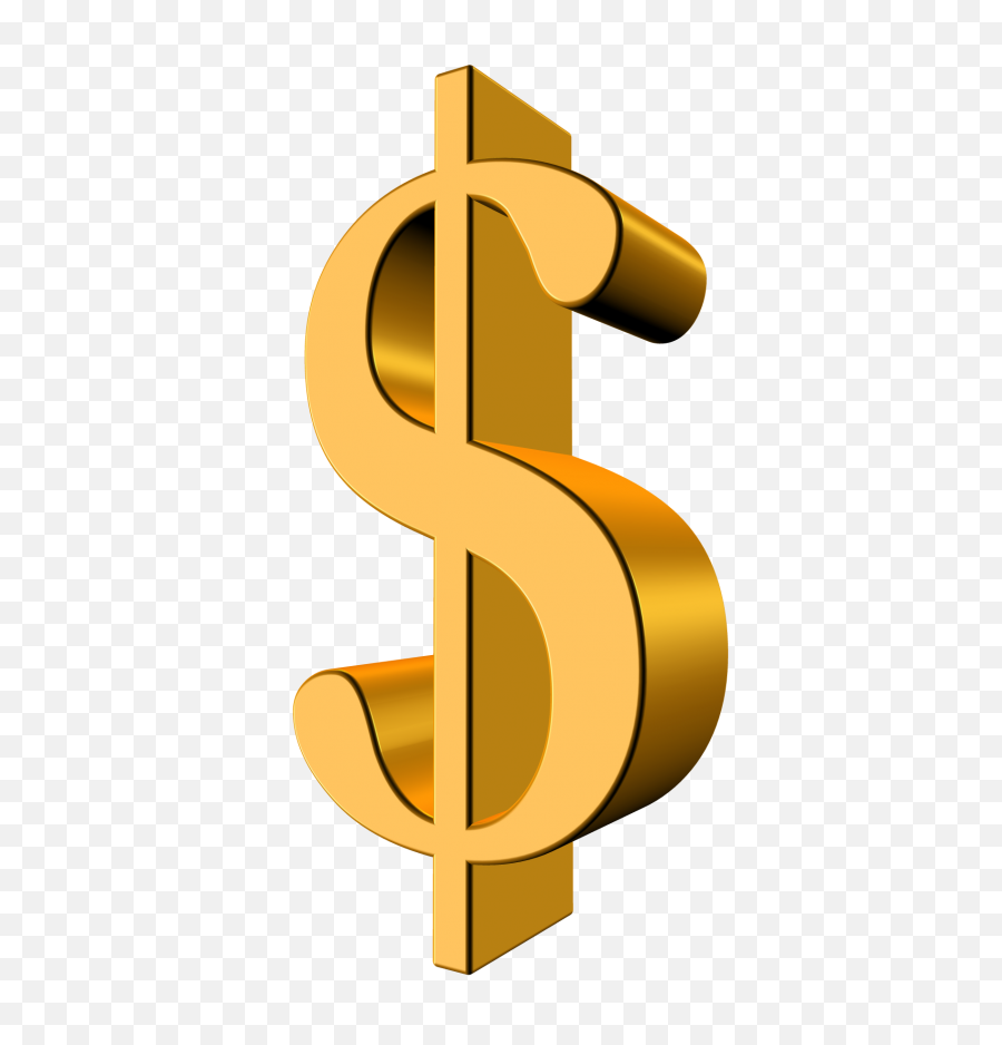 Free Png Gold Dollar Sign Image - Dolar Isareti,Dollar Sign Transparent