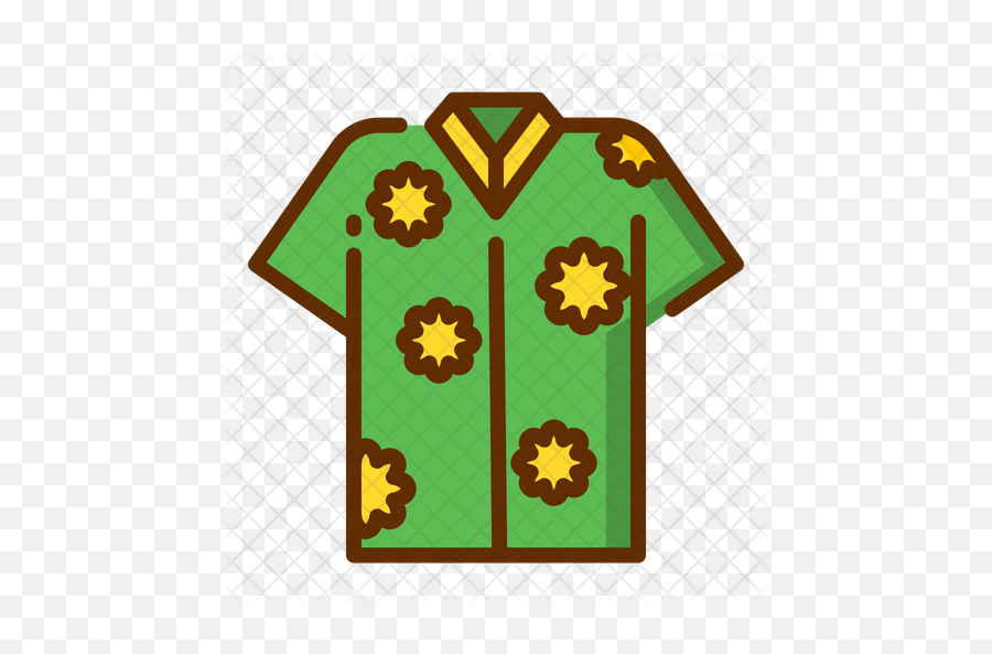 Hawaiian Icon - Emblem Png,Hawaiian Shirt Png