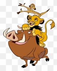 Download Simba Timon Pumbaa - Timon And Pumbaa And Simbaa Pumbaa E Timon Vector Png,Simba Png