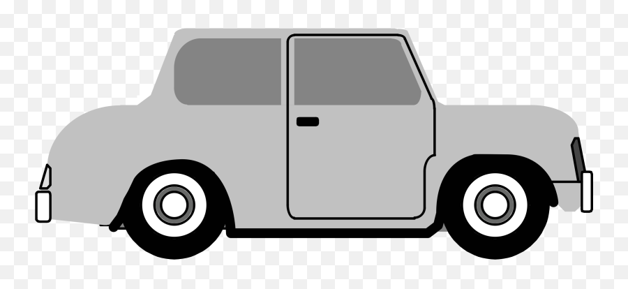 Generic Retro Car Side View Png Clipart - Car Side View Clipart,Car Cartoon Png