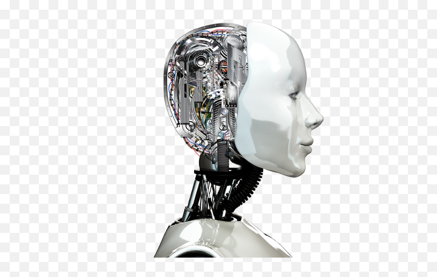 Robot Head Transparent Png Clipart - Artificial Intelligence Ai Head,Robot Head Png