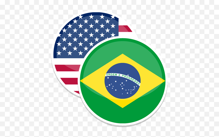 Bandeira Brasil - Usa Flag Icon Png,Bandeira Brasil Png