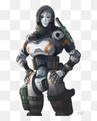 Picture - Ash Titan Fall 2 Png,Titanfall 2 Logo Png