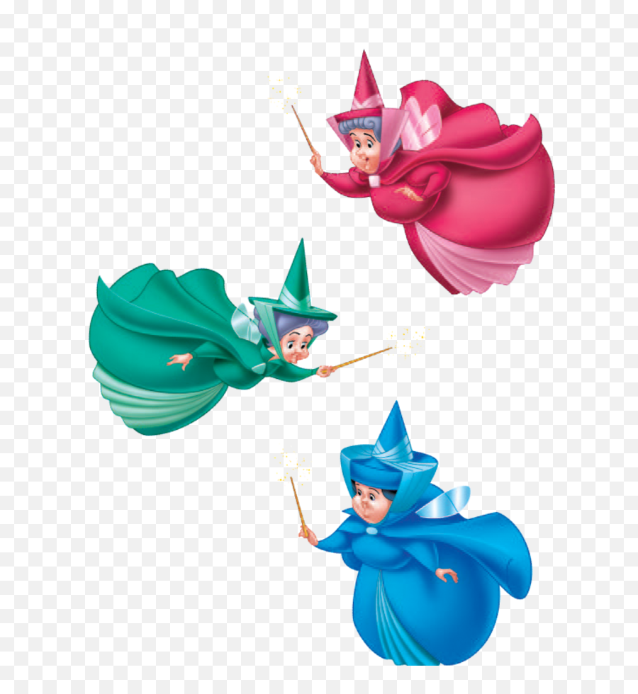 Fairies Clipart Fairy Godmother - Princess Aurora Fairies Png,Fairy Godmother Png