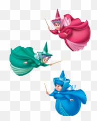 Fairies Clipart Fairy Godmother - Princess Aurora Fairies Png,Fairy Godmother Png