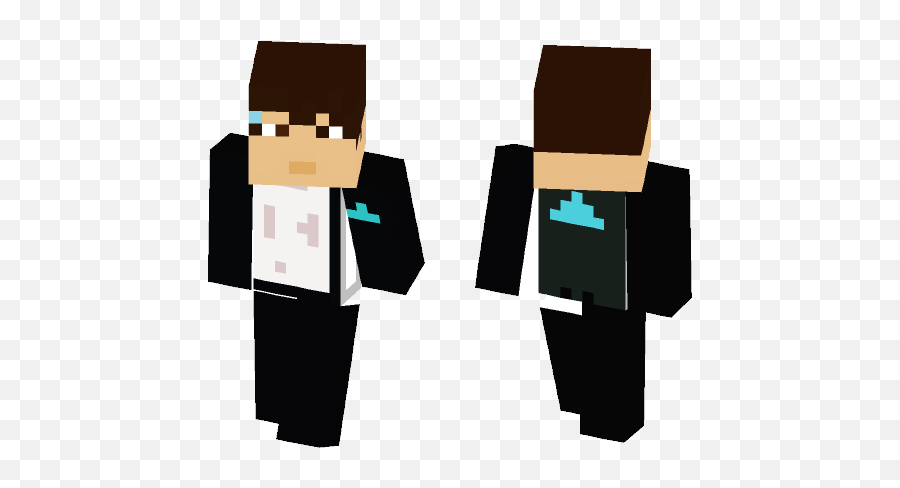Become Human - Blue Flash Skin Minecraft Png,Detroit Become Human Png