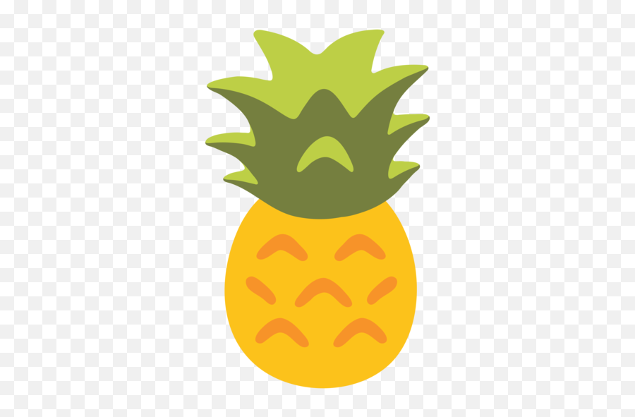 Pineapple Emoji - Cute Cartoon Pineapple Clip Art Png,Piña Png