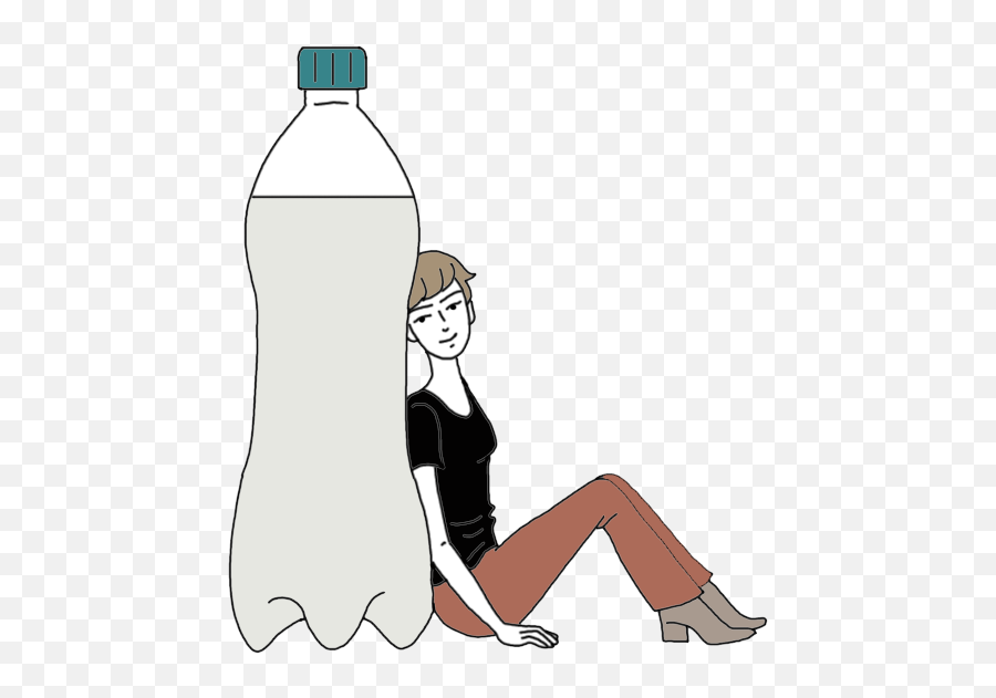 Water Bottle Cartoon Png - Bottled Water,Plastic Water Bottle Png