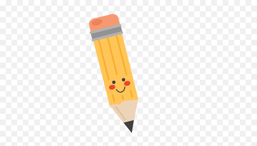 Cute Pencil Clipart Transparent Background - Cute Transparent Background  Pencil Clipart Png,Pencil Clipart Transparent - free transparent png images  