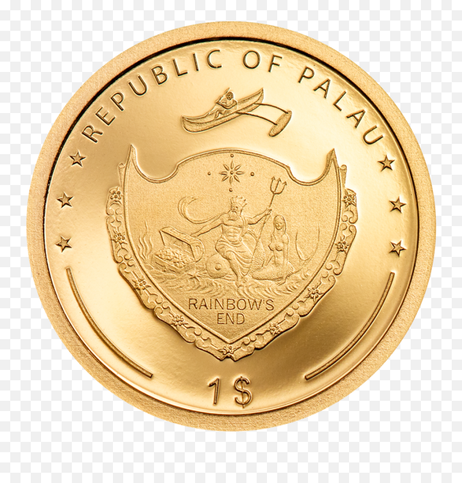 Four Leaf Clover 2020 U2013 Cit Coin Invest Ag - Palau 1 Dollar 2020 Png,4 Leaf Clover Png