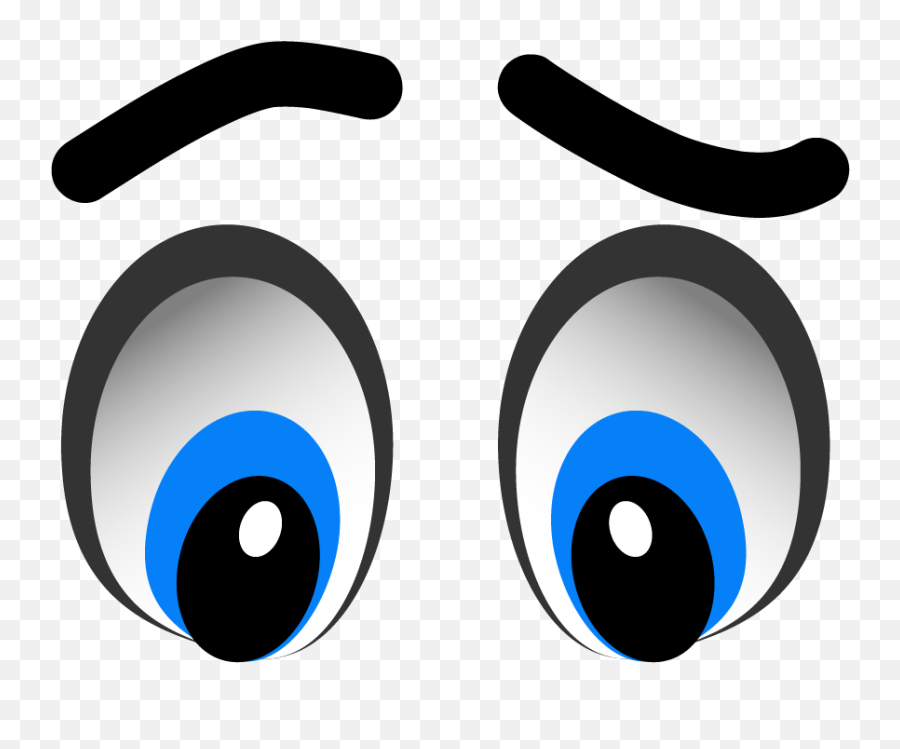 Graphics And Fiction 11 Expression Cartoon Eyes With - Circle Png,Cartoon Eyes Transparent Background