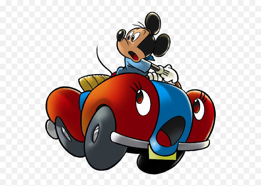 Images Of Mickey Mouse Driving Cars Baby - Cartoon Immagini Di Topolino In  Macchina Png,Cartoon Car Transparent Background - free transparent png  images 